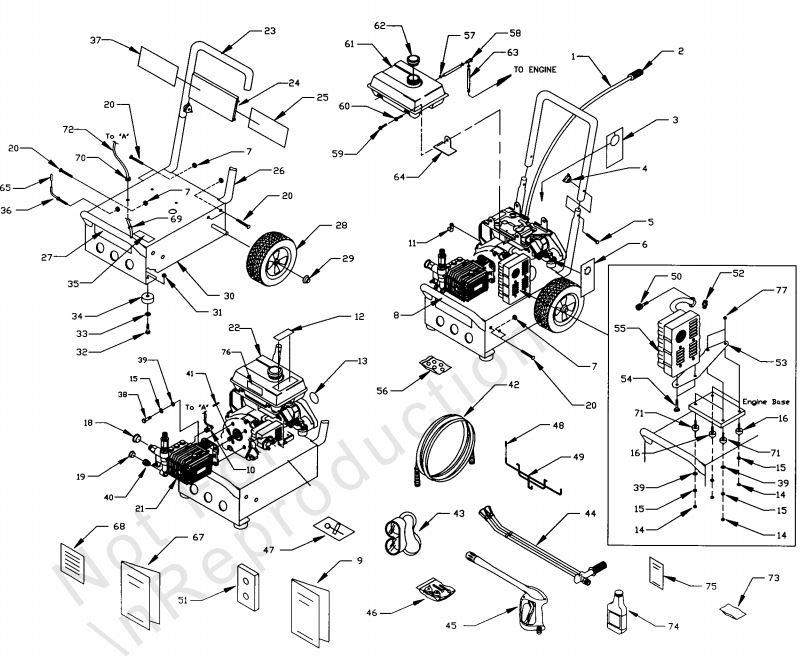 GENERAC 1293-0 parts breakdown